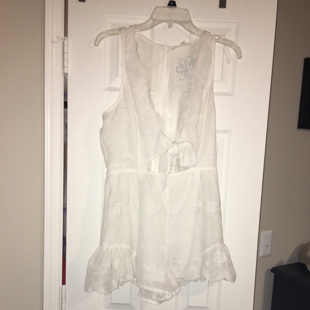 White Romper